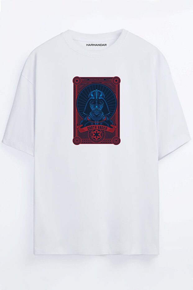 Star Wars Fan Art Trading Cards Printed Oversize T-shirt
