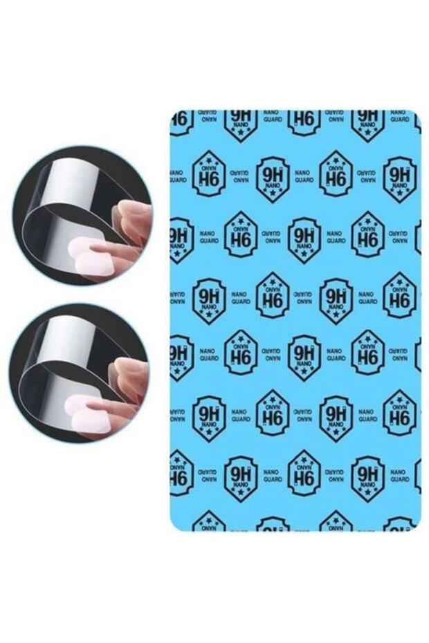 Tcl Tab 10 Ile Uyumlu Ekran Koruyucu Nano Esnek Flexible 9h Temperli Kırılmaz Cam - 2