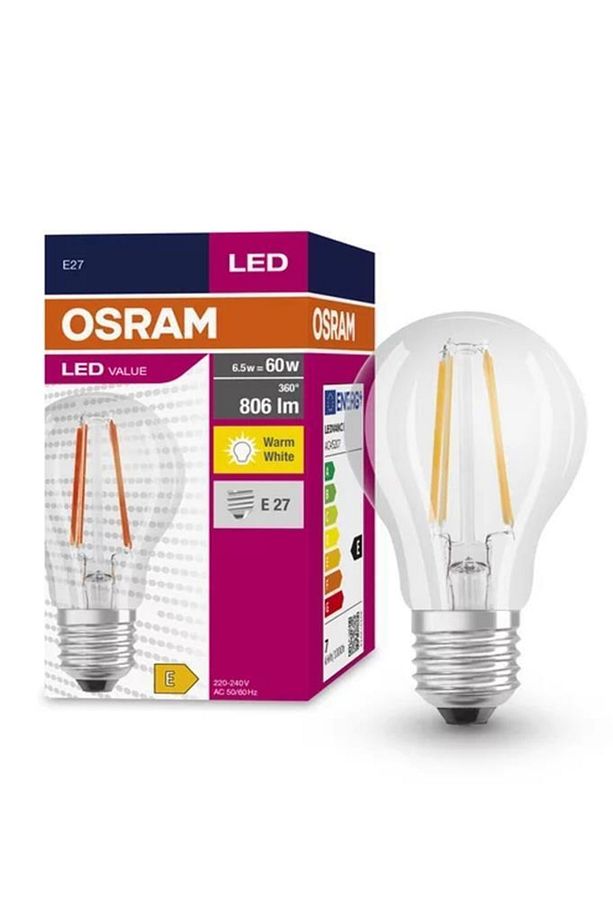 Led Value 6,5w (60w) Rustik Led Ampul 2700 Kelvin -sarı - 1