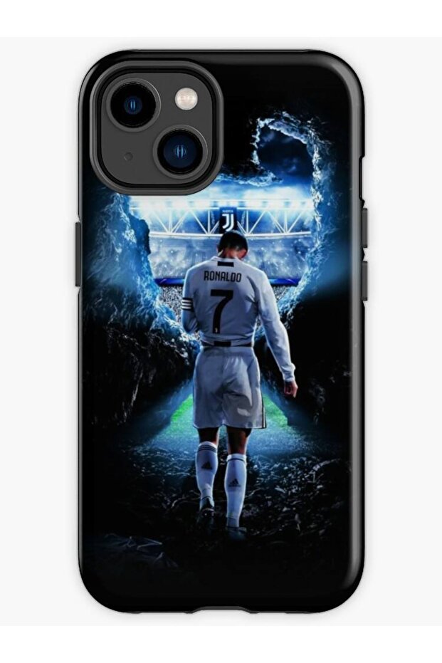 حافظة هاتف بنمط كريستيانو رونالدو متوافقة مع هاتف آيفون 11 - 1