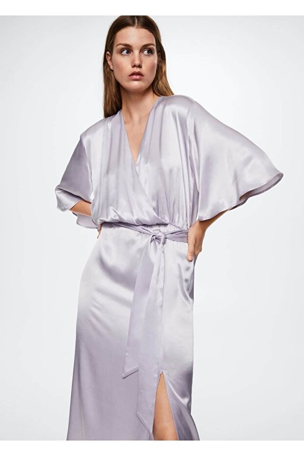 Anvelop Saten Elbise - 1