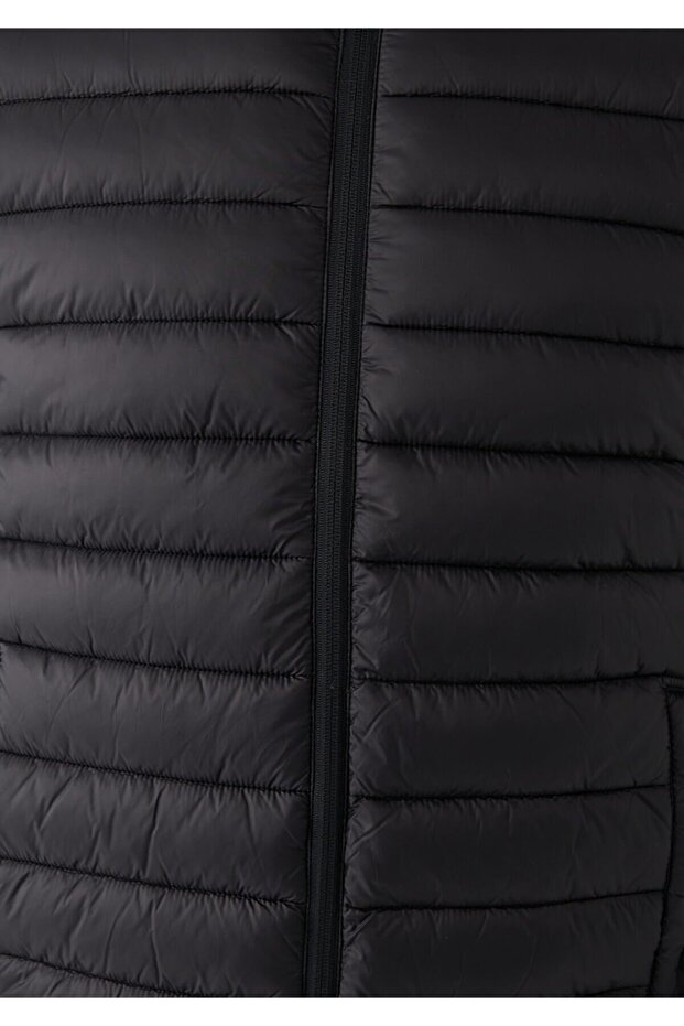 Siyah Şişme Mont 0110016 - 3