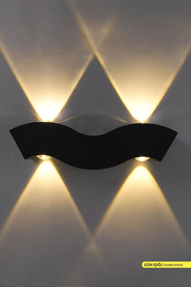 4w Çift Yönlü Led Duvar Aplik İç ve Dış Mekan Dekoratif Aydınlatma - 1