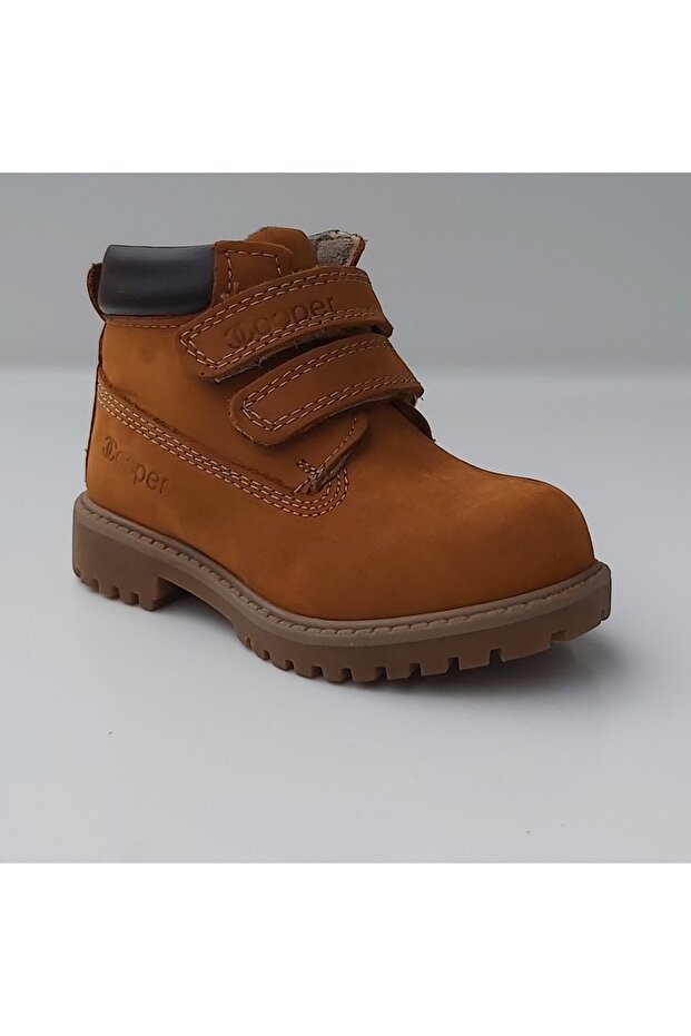 B735 Hakiki Deri Su Geçirmez Unisex Cırtlı Bot - 2