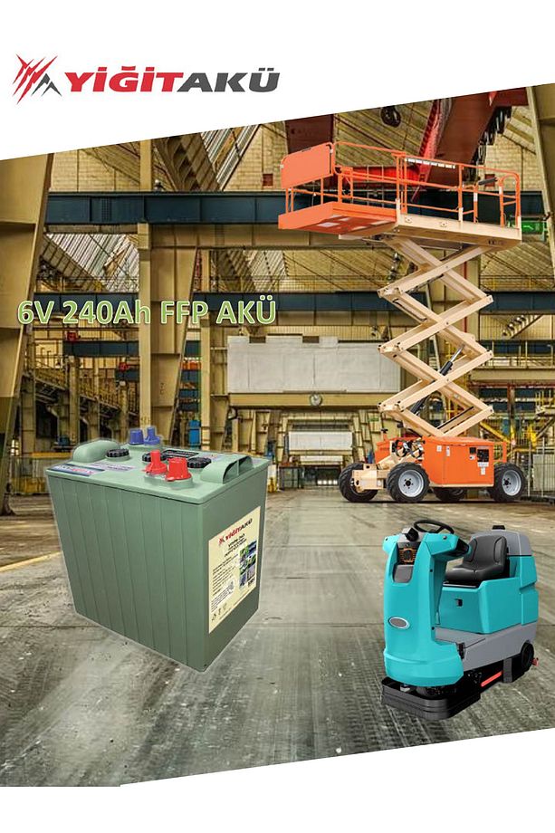 6v 240ah Derin Deşarj Deep Cycle Akü - 2