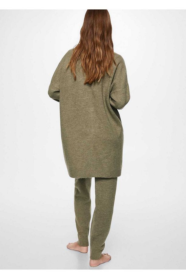 Oversize Triko Hırka - 4
