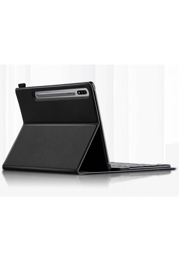 Samsung Galaxy Tab S7 Fe S7 Plus S8 Plus 12.4" Kılıf Kablosuz Klavyeli Kılıf Mobax X800 T730 T970 - 3