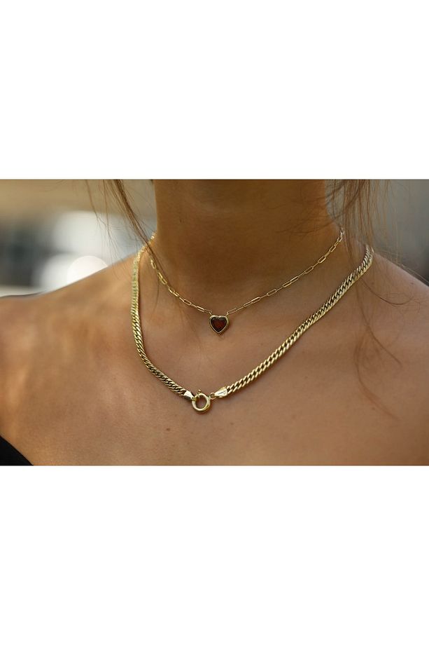 Heart Ruby Kolye - 5