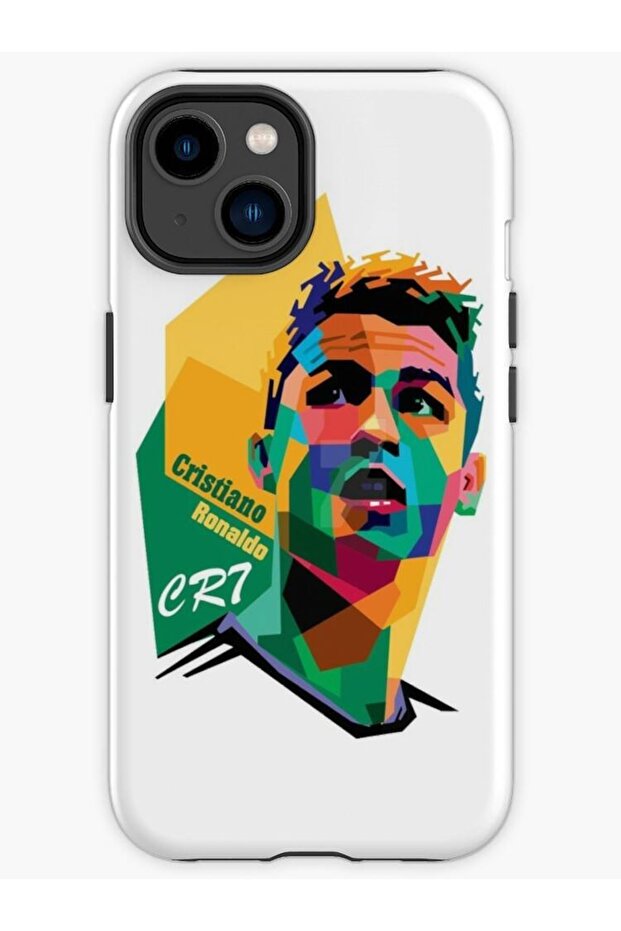 حافظة هاتف بنمط كريستيانو رونالدو متوافقة مع هاتف آيفون 11 - 1