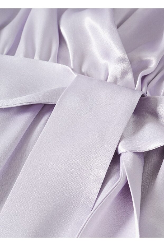 Anvelop Saten Elbise - 6