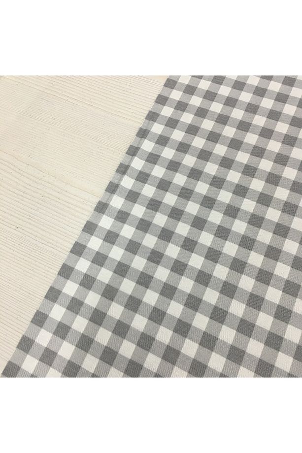 Pötikare (1.2 Cm) Desenli Duck Keten Kumaş - 3