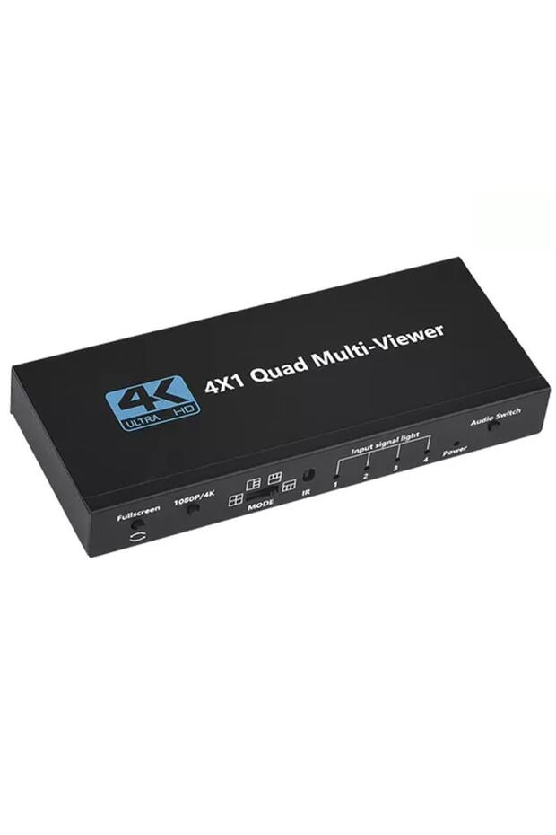4kqm401 4k 2160p Multi Switch Nvr Dvr 4x1 Quad Multi Viewer - 5
