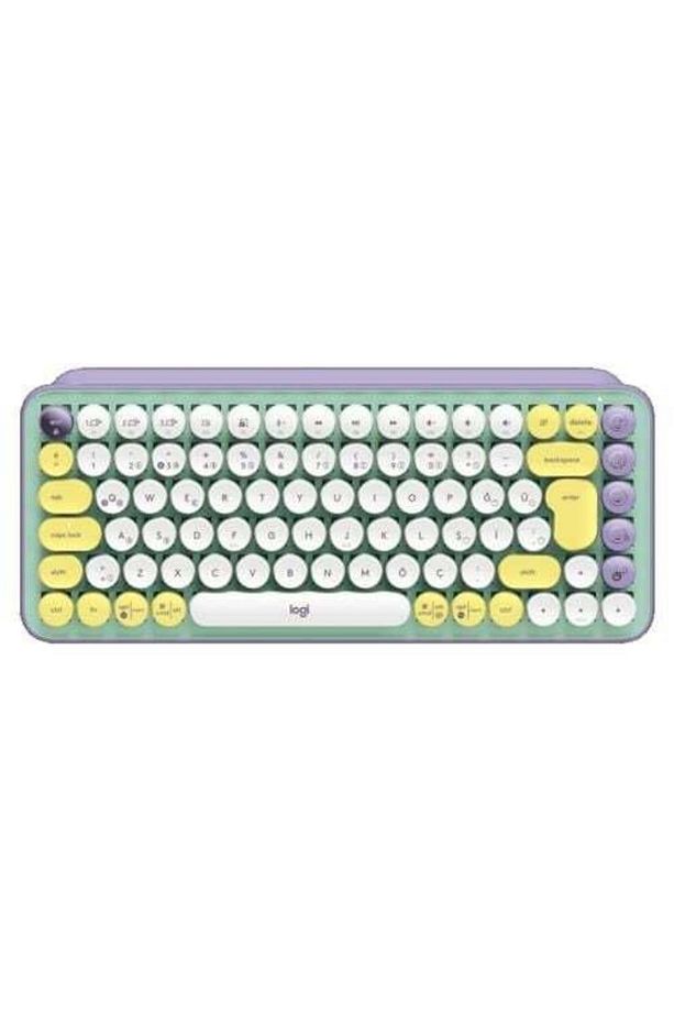 Pop Keys Klavye Sarı Lila 920-010819 - 1