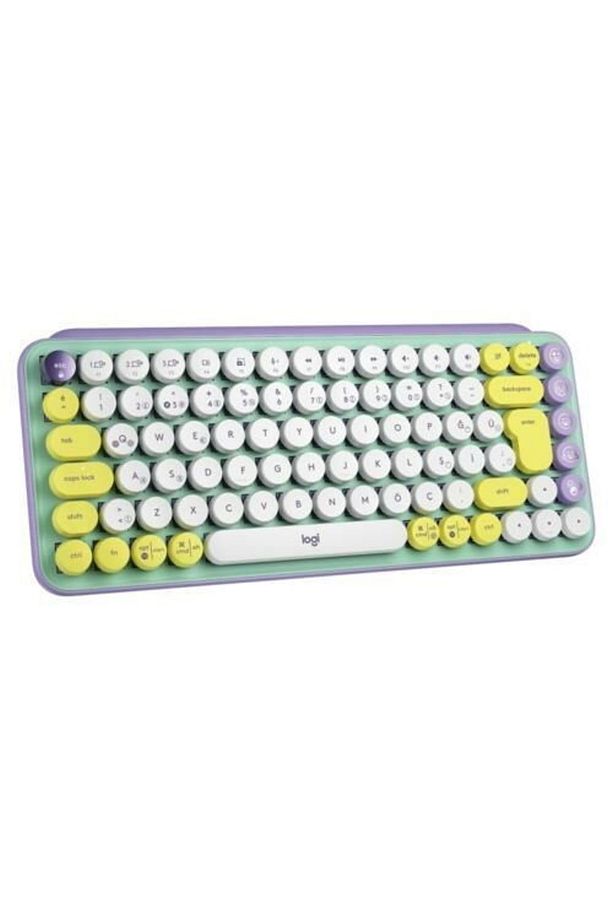 Pop Keys Klavye Sarı Lila 920-010819 - 3