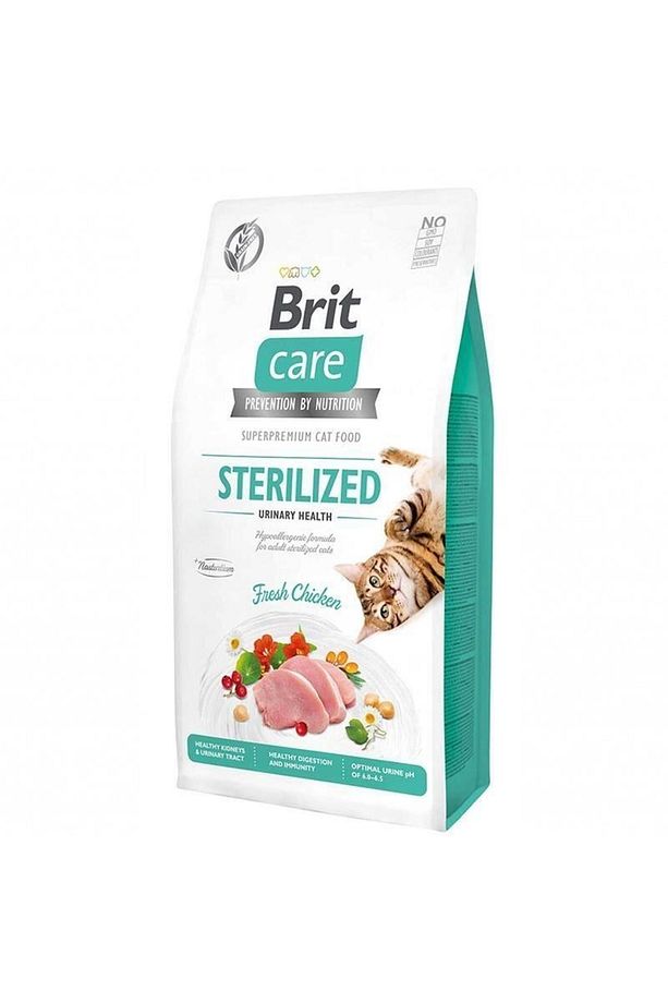 Hypo-allergenic Üriner Sistem Sağlığı Için Tahılsız Kısırlaştırılmış Kedi Maması 2kg - 1