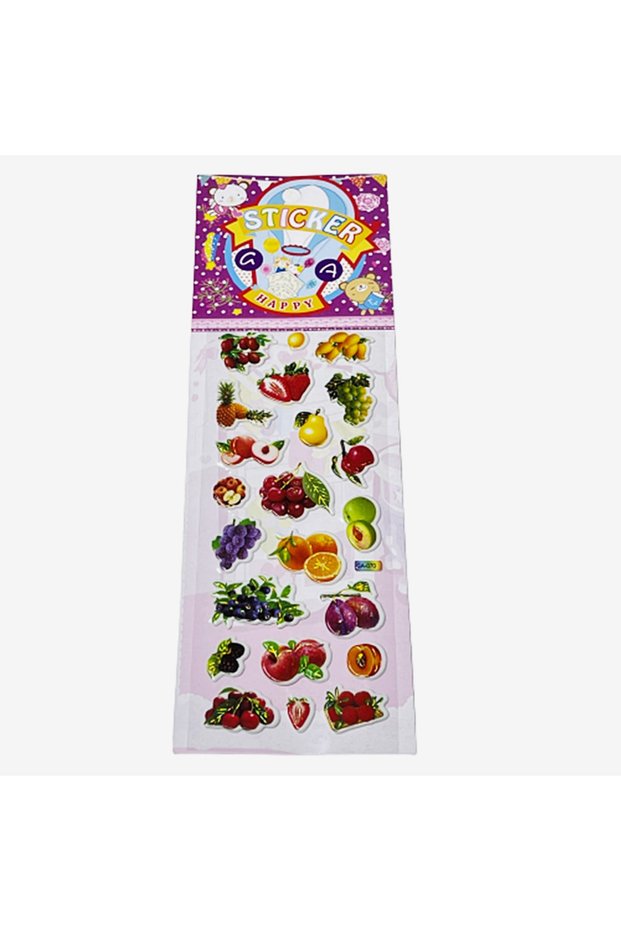 Sticker Set Embossed Ga