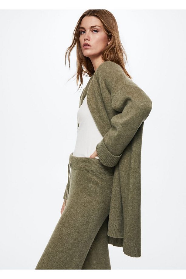 Oversize Triko Hırka - 5