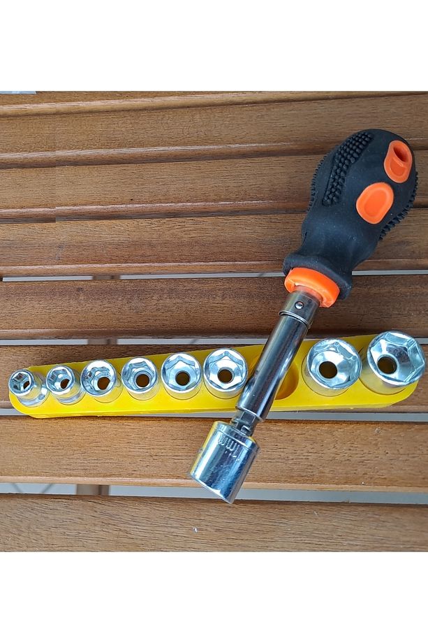 Çantalı Tornavidalı Lokma Takımı Yıldız Düz Bits Uç Seti Altıgen Bits Hex 25 Parçalı - 7