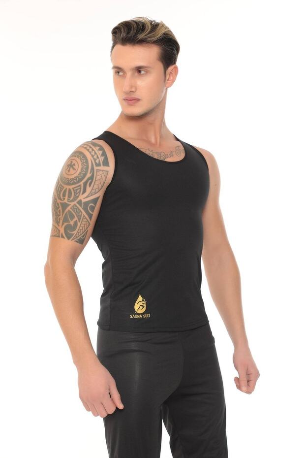 Men's & Women's Waist Belly Sweat Absorbing Undershirt and Leggings Setreynev