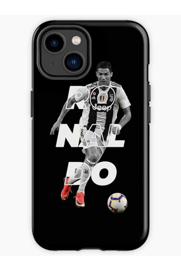 حافظة هاتف بنمط كريستيانو رونالدو متوافقة مع هاتف آيفون 11 - 1