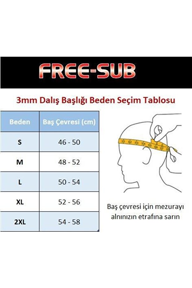 3mm Dalış Başlığı - 2