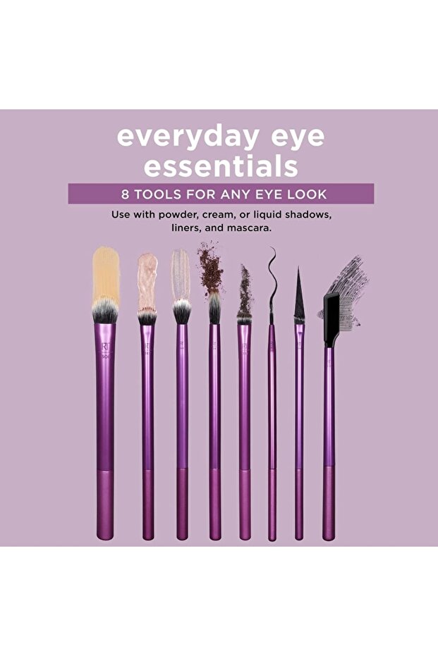 Real Techniques Everyday Göz Fırça Seti - 3