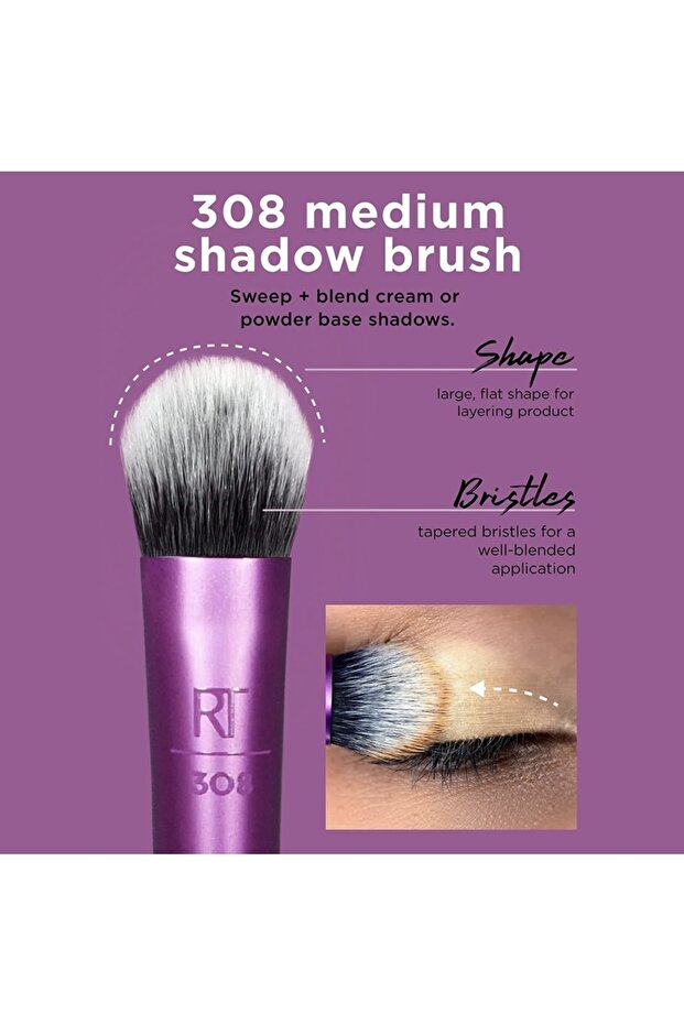 Real Techniques Everyday Göz Fırça Seti - 6