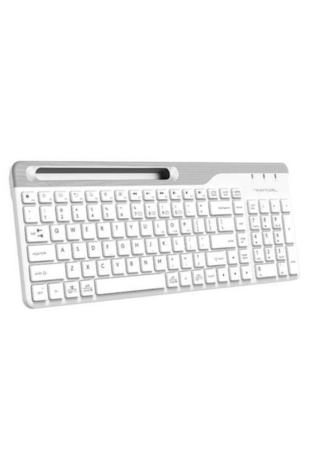 Fbk25 Beyaz Bluetooth+2.4g Nano Fn-multimedya Kablosuz Klavye - 1