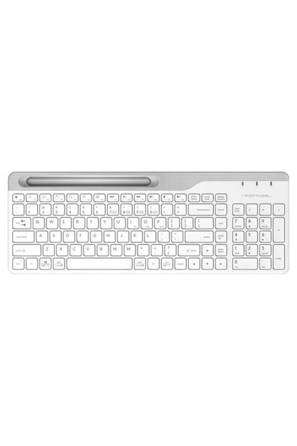 Fbk25 Beyaz Bluetooth+2.4g Nano Fn-multimedya Kablosuz Klavye - 3