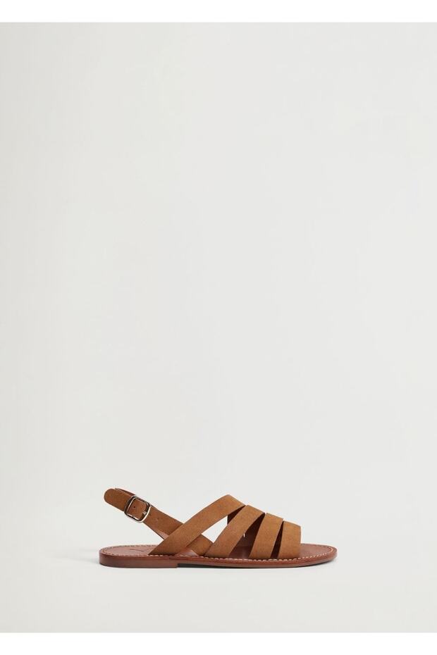 Deri Bantlı Sandalet - 3