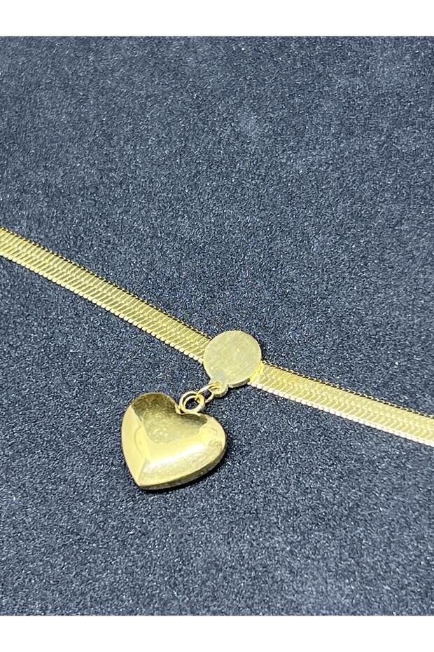 Italian Chain Heart Bracelet