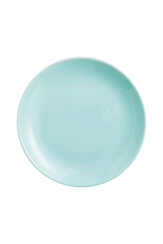 Diwali Turquoise Cake Plate 6 Pieces 19cm