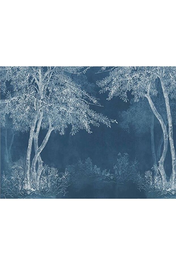 3boyutluduvarkagitlari Vintage Ağaç Tasarım Duvar Kağıdı Kanvas Tek Parca - 1