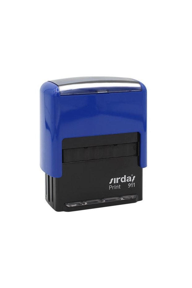 Stamp Automatic 16X41Mm Blue (Send the Text to Be Printed from the Questions)
