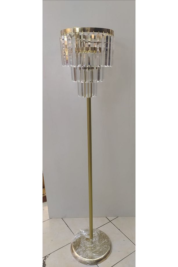 Lambader Kristal Taşlı Gold - 1