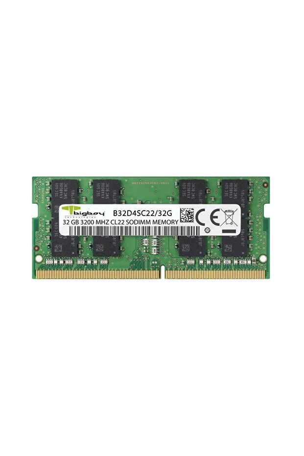 B32d4sc22/32g 32 GB Ddr4 3200mhz Cl22 Notebook Memory