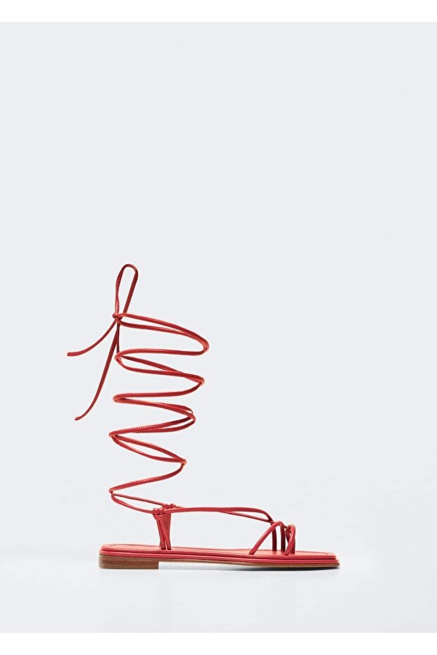 Çapraz Bantlı Sandalet - 3