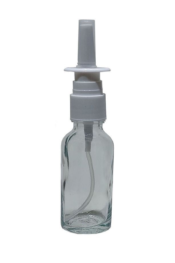 10 Adet 20 Ml Burun Spreyi Şeffaf Boş Cam Şişe - 1