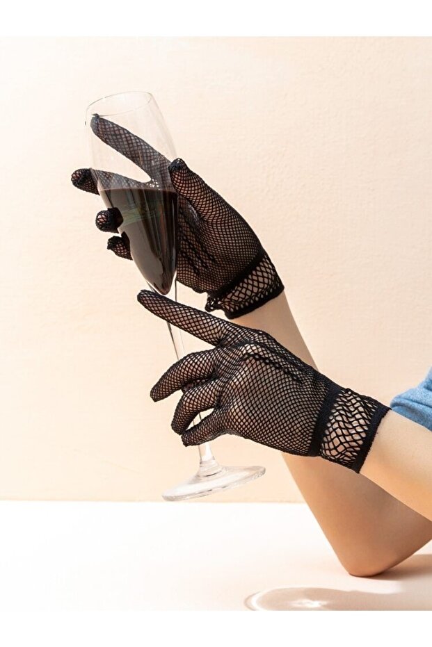 Ellen Likralı File Eldiven - 1