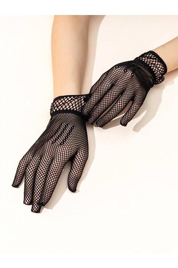 Ellen Likralı File Eldiven - 2