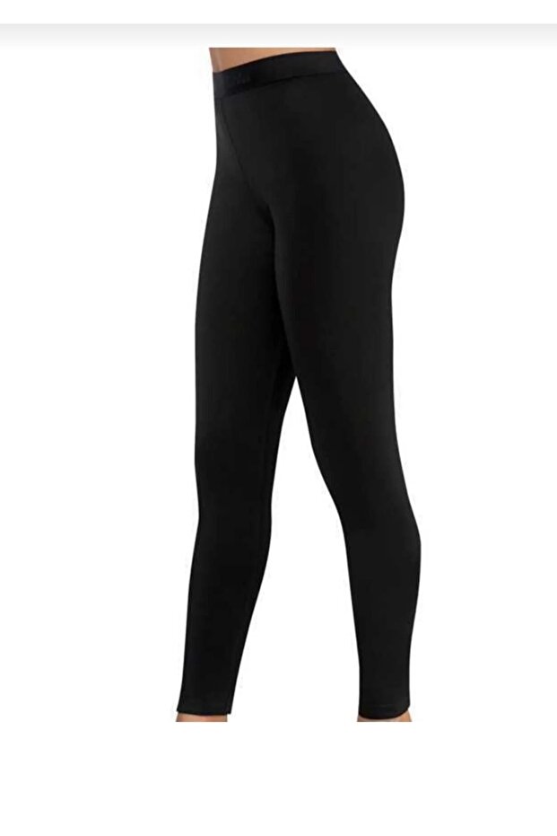 Tutku Women's Black Thermal Tights