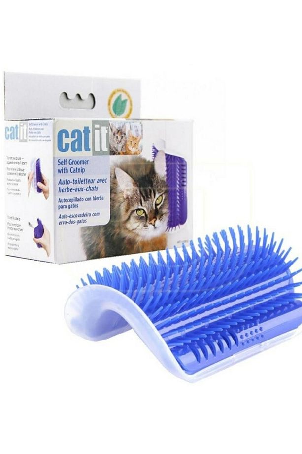 ® 2 Adet Pratik Kedi Tüyü Kaşıma Ve Tarama Aparatı Duvara Monte Kaşıma Aleti - 2