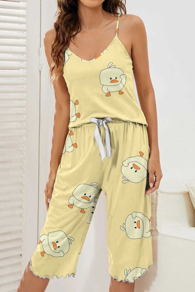 Zezecik Chick Strap Pajama Set 2217