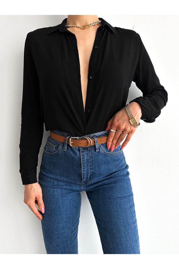 Süet Taba Kemer - 3