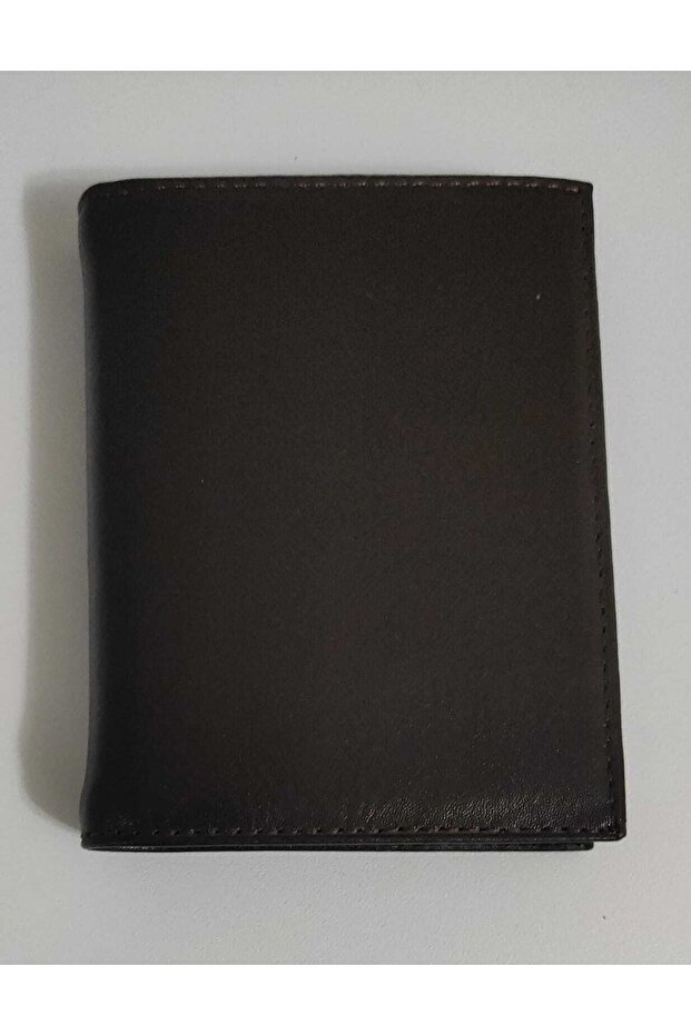 Hakiki Gerçek Deri Dikey Cüzdan - 2