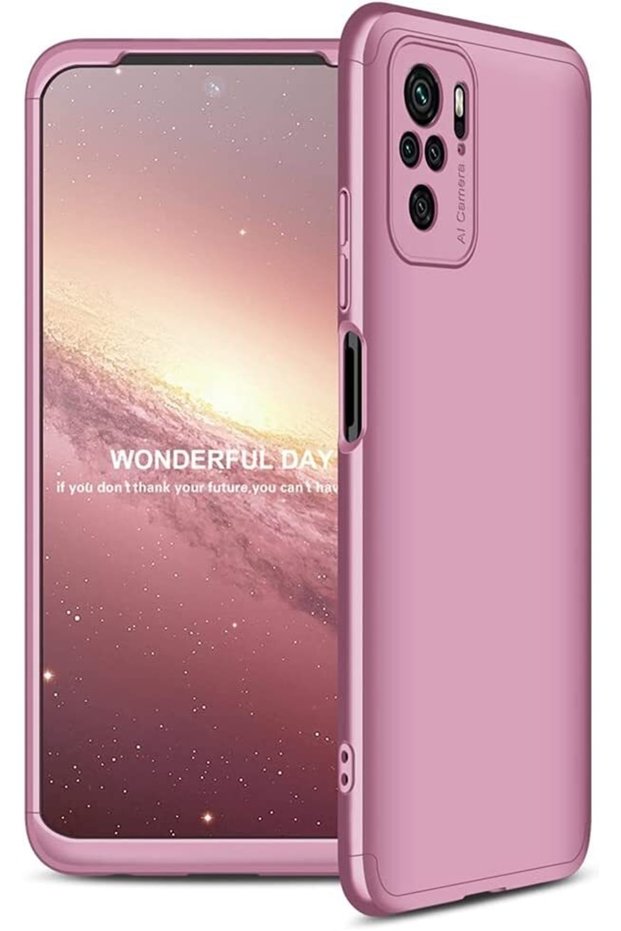 Xiaomi Redmi Note 10S Case 3-Piece Full Protection Gkk Hard Cover