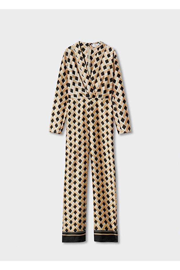 Geometrik Desenli Tulum - 3