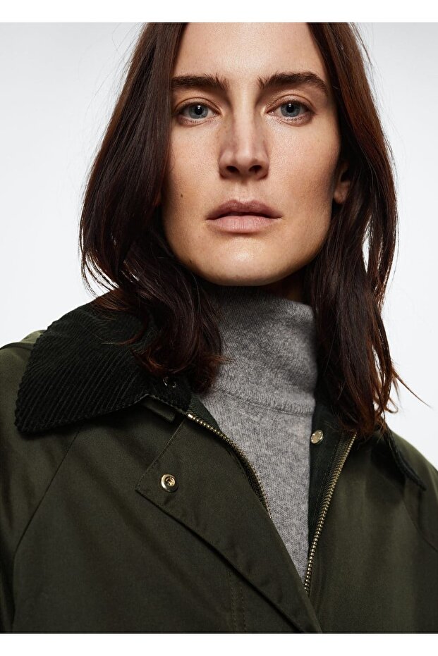 Çıkarılabilir Kapüşonlu Parka - 7