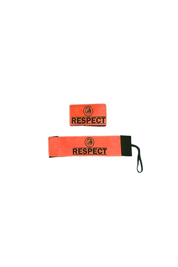 Uefa Respect Logo Professional Captain Sleeve Captainpazu Band Captainhood Band Orange