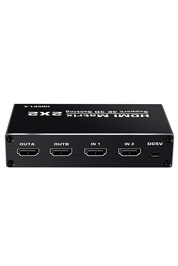 4kmx222 2x2 Matrix Switch Splitter Hdmı 2.0 4k 2160p Hdr - 4